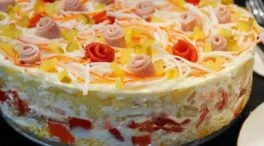 El pastel salado que triunfa cada Navidad en mi casa con ingredientes que todos tenemos