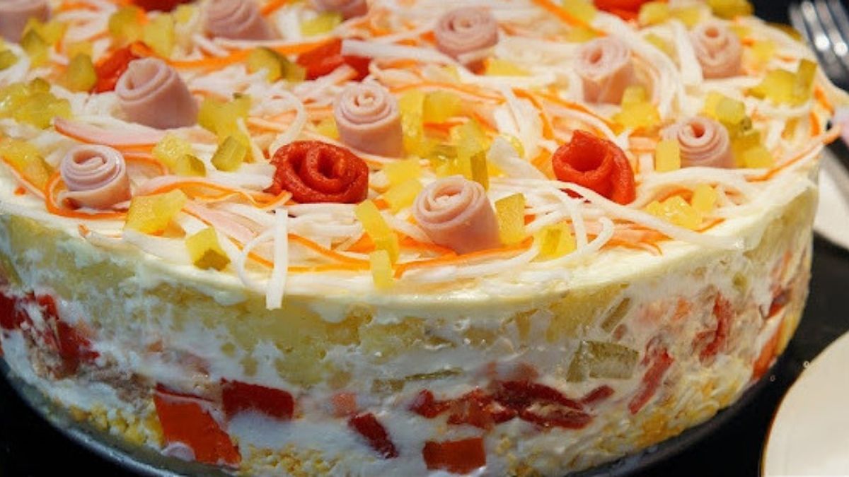 El pastel salado que triunfa cada Navidad en mi casa con ingredientes que todos tenemos