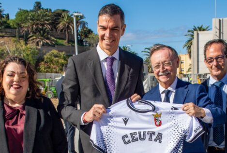 Sánchez inaugura una obra de Acciona en Ceuta en pleno 'caso Cerdán'