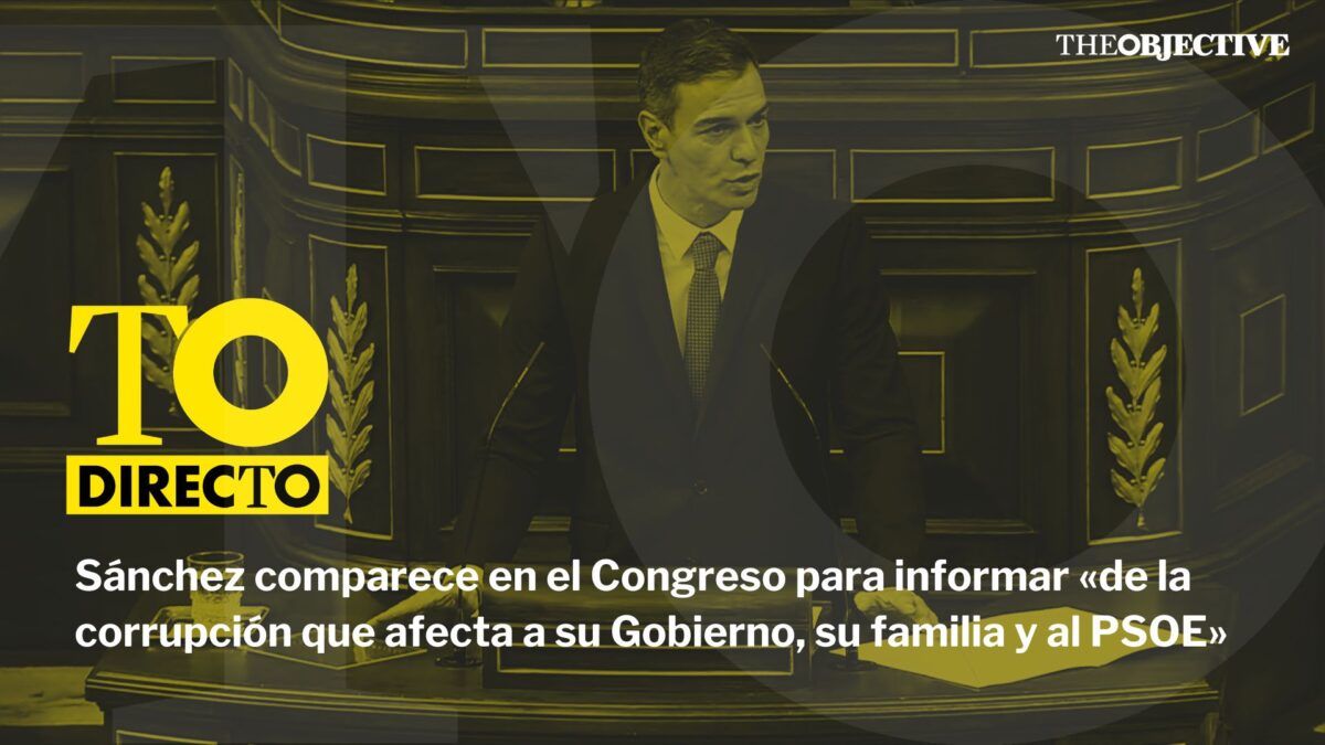 DIRECTO | Sánchez comparece en el Congreso para informar «de la corrupción que afecta a su Gobierno»