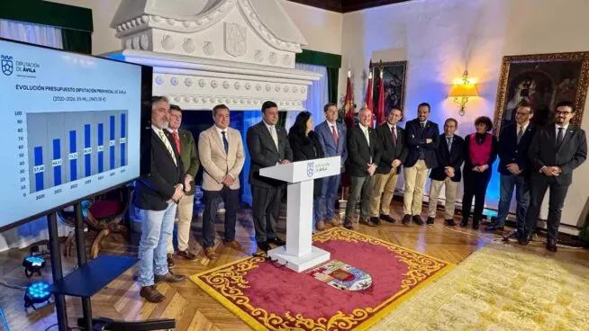 La Diputación de Ávila cierra 2025 con deuda cero y presenta su presupuesto más alto
