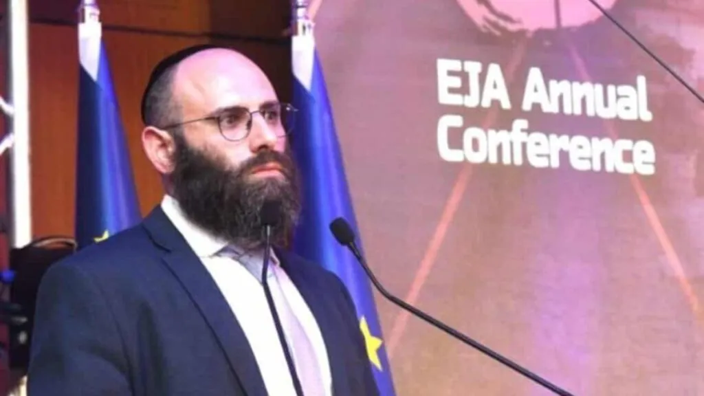 El rabino Menachem Margolin de la European Jewish Assotiation