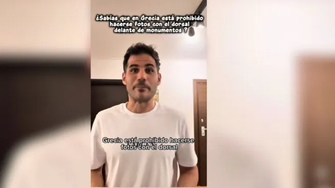 Ramiro, corredor: «En Grecia no se pueden hacer fotos en los monumentos con un dorsal»