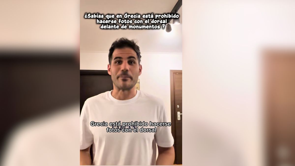 Ramiro, corredor: «En Grecia no se pueden hacer fotos en los monumentos con un dorsal»