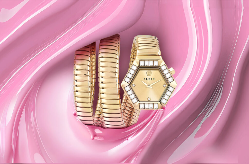 Reloj inspirado en la forma de una serpiente de Philipp Pleinn