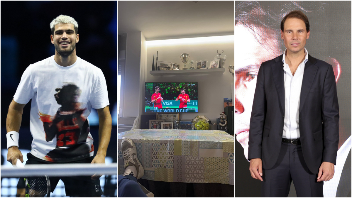 El salón de Alcaraz y de Nadal, a examen: dos estilos diferentes en dos ‘cracks’ del tenis