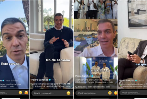 Sánchez se hace fuerte en TikTok: 195 mil seguidores en un mes y consejos para el 'finde'