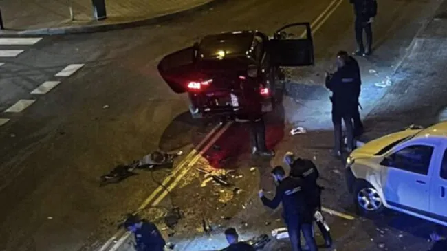 Secuestro en Madrid: tres coches embisten y tirotean a otro antes de raptar a su conductor