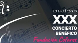 Abierta la venta de entradas para el Concierto Benéfico de Navidad de la Fundación Cofares