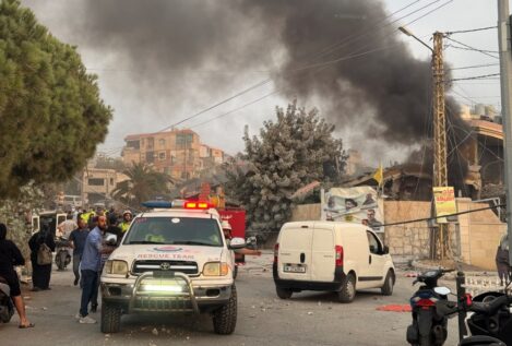 Israel lanza «una oleada de ataques» contra objetivos de Hezbolá en el sur de Líbano