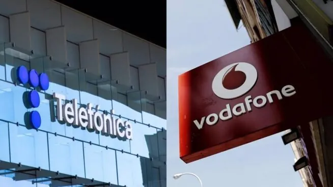 Telefónica y Vodafone venden el 40% de su 'joint venture' de fibra a AXA IM por 500 millones