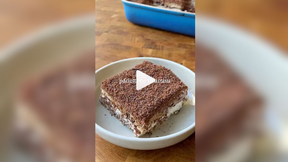 El tiramisú de panettone que se hace en un santiamén y conquista los paladares navideños