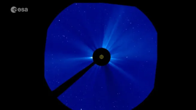 La ESA alerta de una tormenta solar que puede afectar a satélites, redes eléctricas y GPS