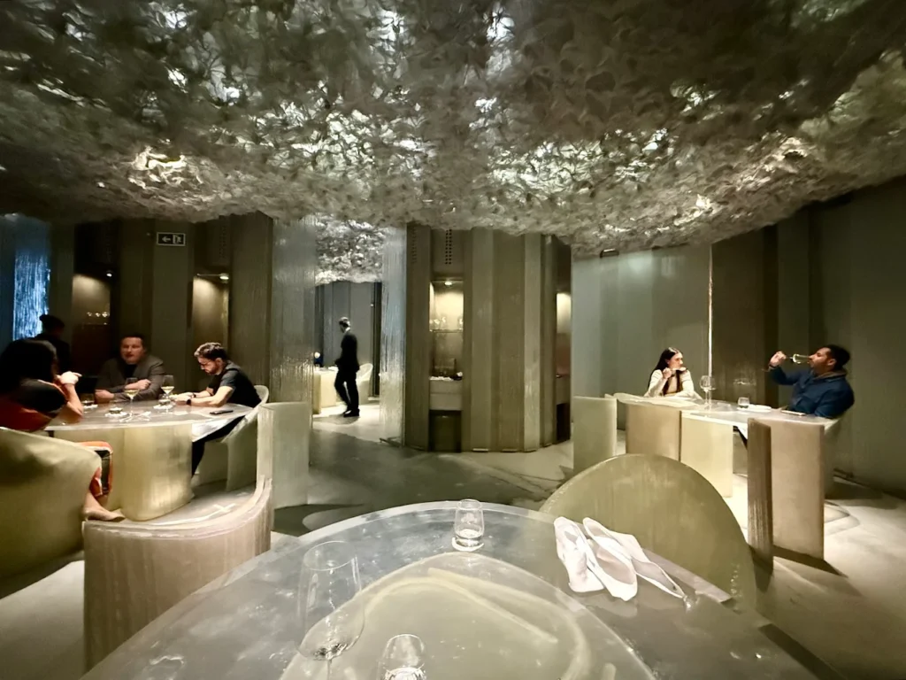 El restaurante Enigma (Barcelona), uno de los candidatos de esta noche. Enigma