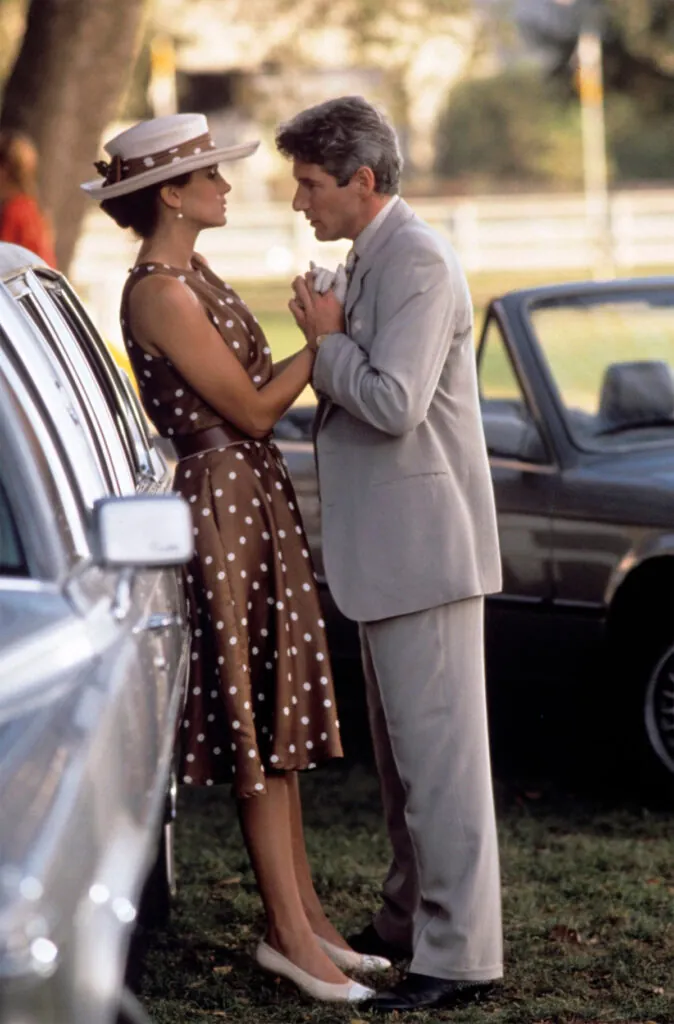 Vestido marrón con lunares. (Fuente: Touchstone Pictures)