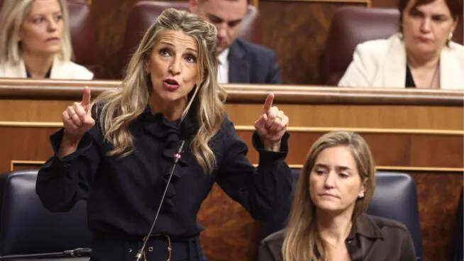 Díaz pide a Garamendi que «haga su trabajo» y acusa a la CEOE de «negacionista» climática