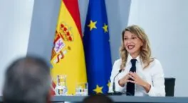 Yolanda Díaz asegura que hay descontento con Garamendi» y en la CEOE «le han hecho parar»