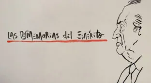 La viñeta sobre... el Emérito