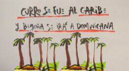 La viñeta sobre... Begoña se va al Caribe