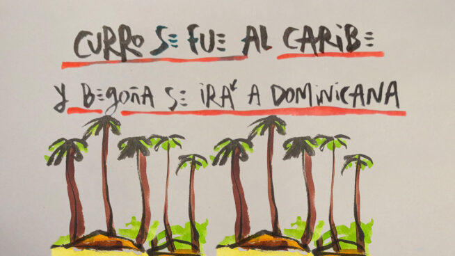 La viñeta sobre... Begoña se va al Caribe