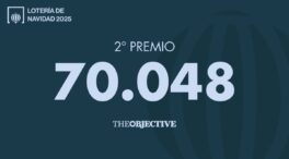 Segundo premio de la Lotería de Navidad 2025: 70.048