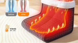 Convierte el frío en confort con los mejores calentadores de pies eléctricos