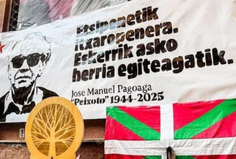 Covite denuncia una pancarta en Guipúzcoa en memoria de un dirigente de ETA fallecido