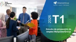 Las empresas albergan buenas expectativas de empleo para el inicio de 2026, según Manpower