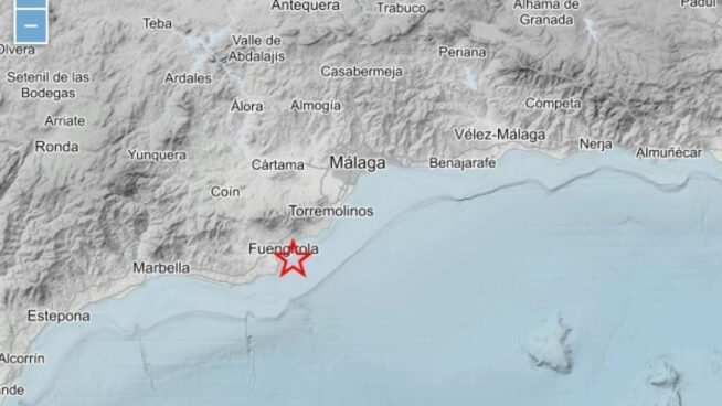 Registrado un terremoto de 4,2 con epicentro en Fuengirola, sentido en Sevilla y Córdoba