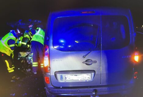 Muere una mujer en un accidente de tráfico en Orense y su marido fallece al enterarse