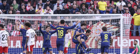 El Atlético despide el año con una victoria contundente contra el Girona