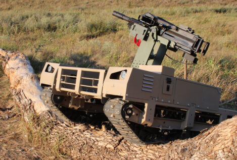El ejército español prueba el dron terrestre ucraniano con nombre de insecto: Termit