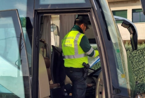 Interceptado en Jaén un conductor con 18 escolares a bordo y positivo en alcohol y drogas