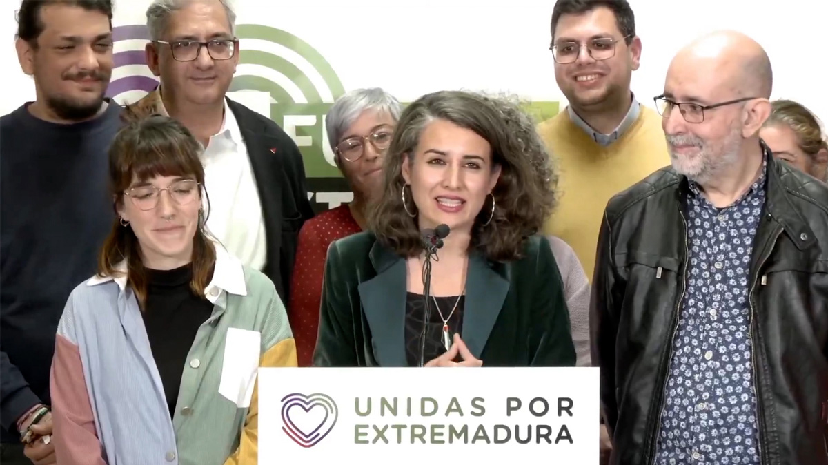 VÍDEO | Irene de Miguel (Unidas por Extremadura): «La gran perdedora es Guardiola»