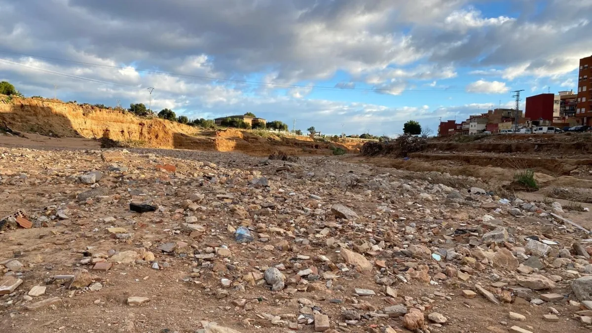 El Poyo alcanzó en Torrent un caudal de dos piscinas olímpicas por segundo durante la dana