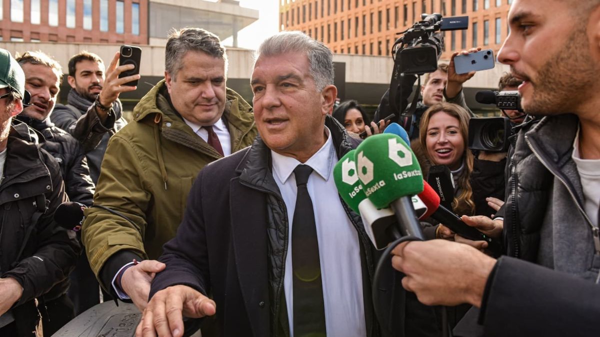 Laporta niega favores arbitrales por los pagos a Negreira: «En absoluto nos han beneficiado»