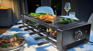 Lidl recupera su raclette grill de acero inoxidable: ideal para amantes del asado