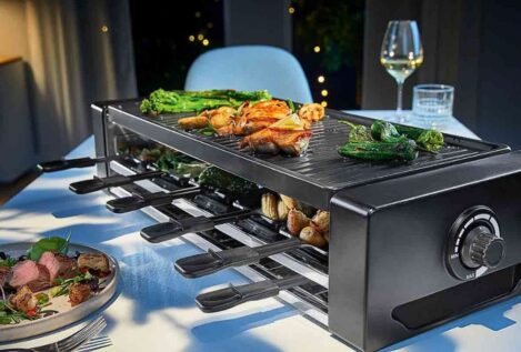 Lidl recupera su raclette grill de acero inoxidable: ideal para amantes del asado