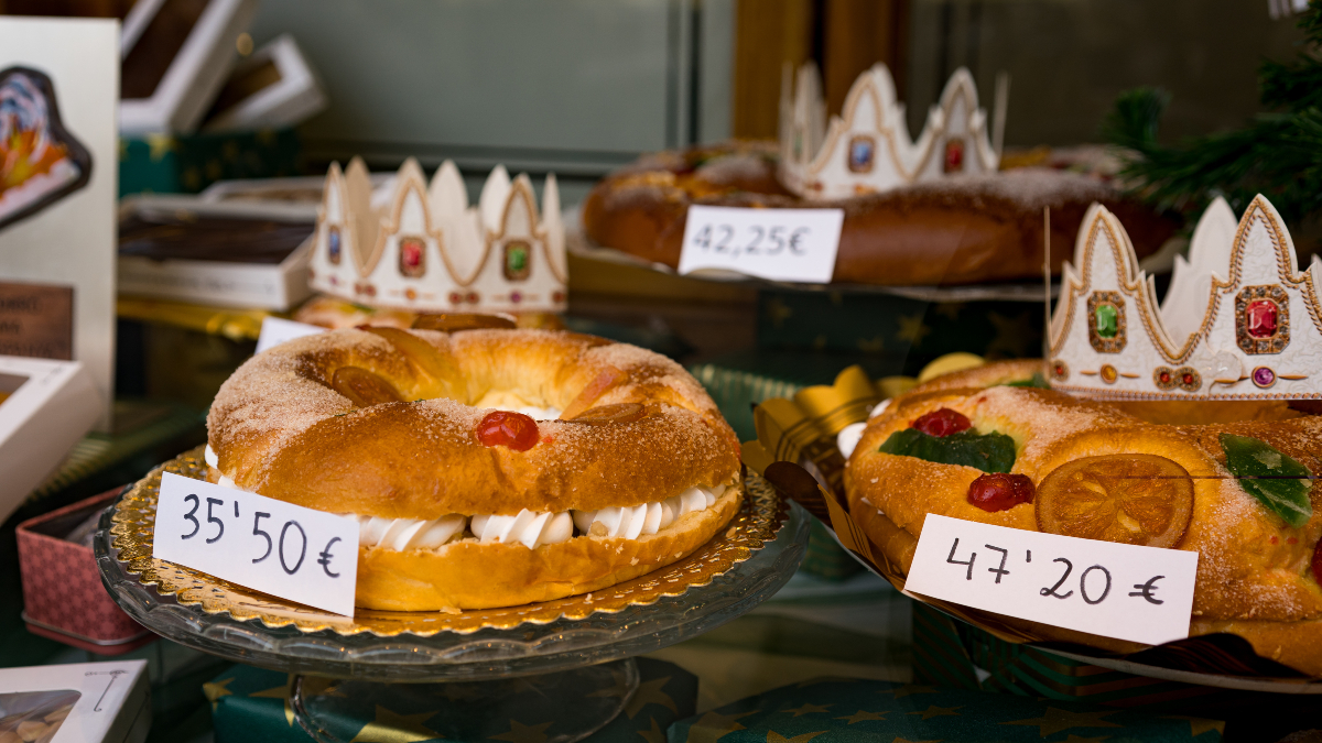 Los roscones de Reyes han subido casi un 7% en los súper en el último año, según Facua