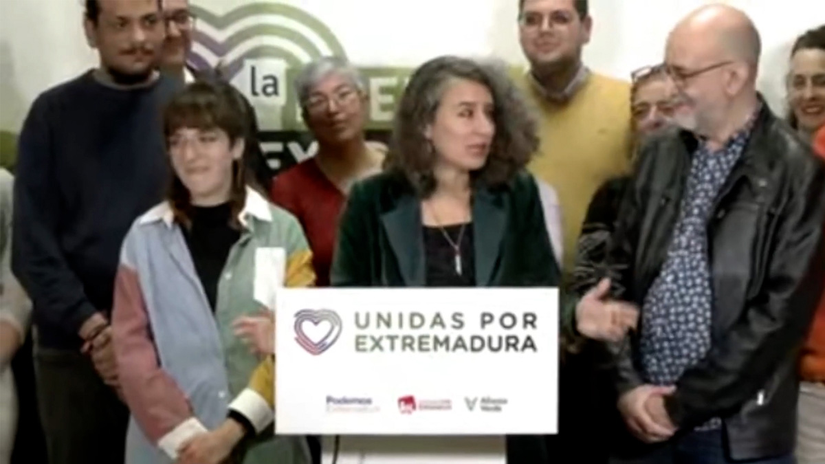 VÍDEO | Podemos saca conclusiones de Extremadura: Sumar no sirve y el camino a seguir es con IU