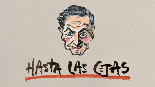 La viñeta sobre... hasta las cejas