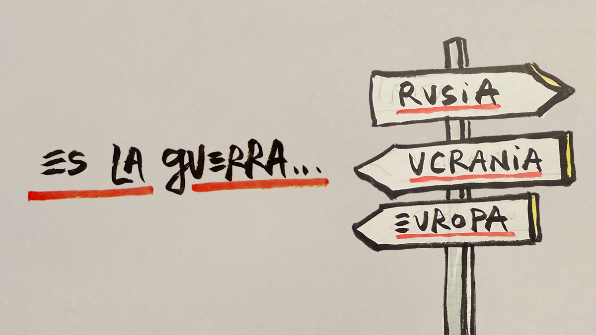 La viñeta sobre... es la guerra