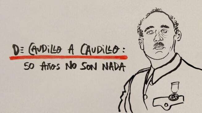 La viñeta animada sobre... de Caudillo a Caudillo
