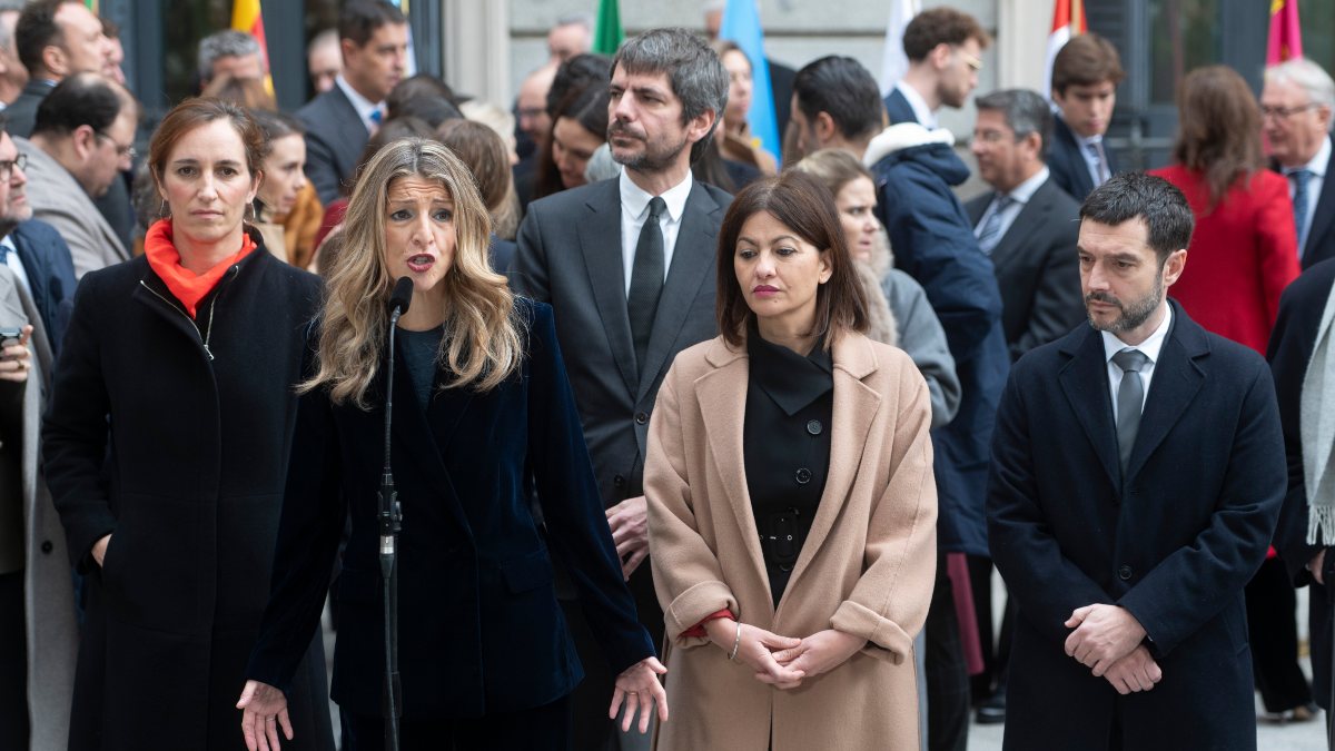 «Parálisis» e «inmovilismo»: Sumar lleva meses repitiendo argumentos frente a la corrupción