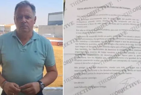 Un alcalde del PSOE reparte una carta sobre la «extrema derecha» en un instituto de Huelva