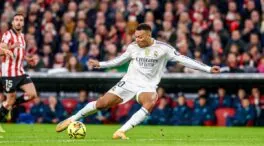 El Real Madrid ruge ante el Athletic con un doblete de Mbappé