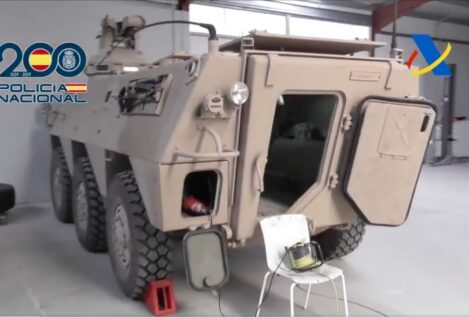 Una operación por fraude en hidrocarburos de 300 millones destapa un taller de armas en Ávila