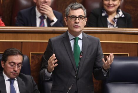 Bolaños avisa de que Junts y PNV se suicidarían si apoyan una moción de censura