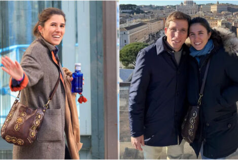 El bolso 'made in Italy' que Teresa Urquijo no se quita: con tachuelas, de piel y vale 460 euros