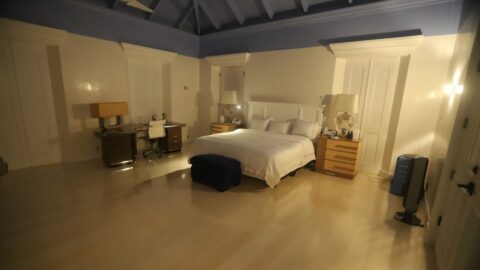 Las imágenes inéditas de la casa de una de las islas de Jeffrey Epstein